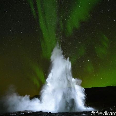 Skalinn Between Gullfoss And Geysir - Myrkholt Farm Haukadalur Extérieur photo